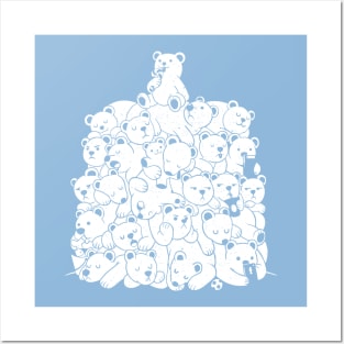 Bear T-Shirt Hibernation Kids Posters and Art